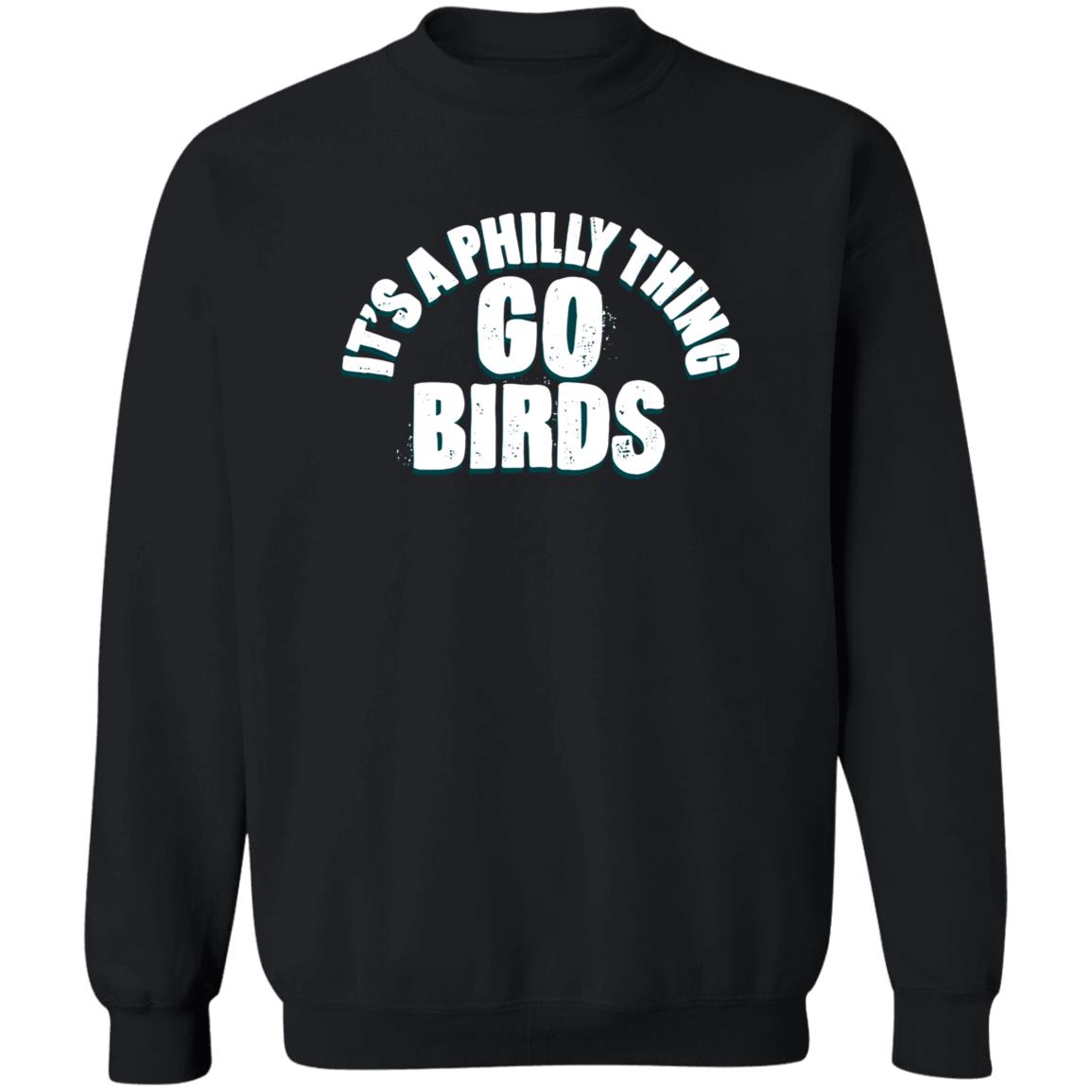 Retro Philadelphia Eagles Sweatshirt, Gifts For Eagles Fans - Happy Place  for Music Lovers