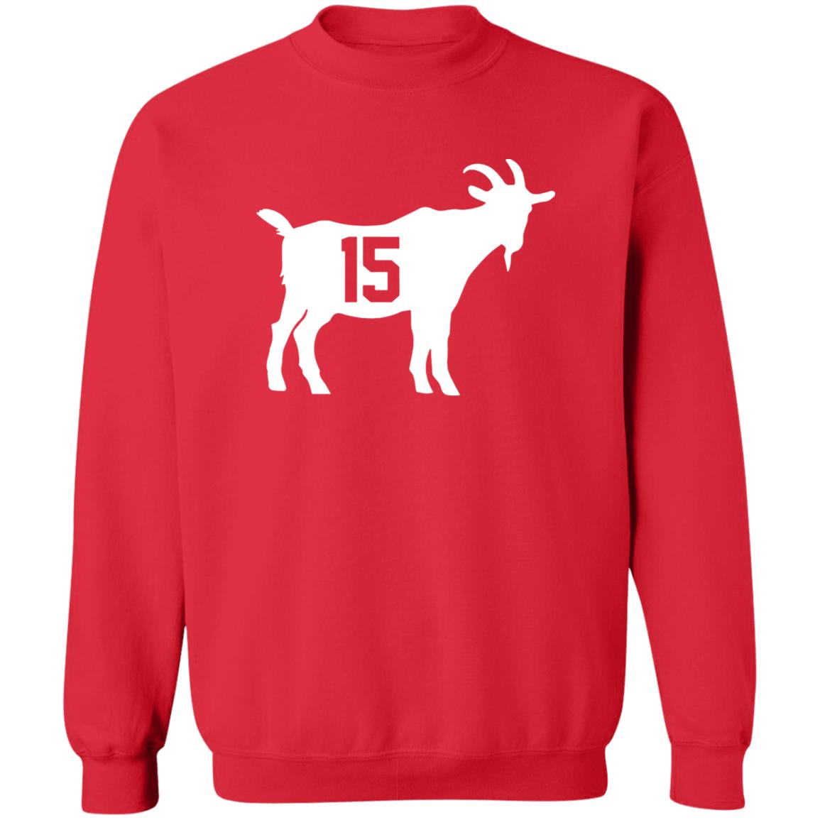 Kansas City Chiefs - Patrick Mahomes GOAT 15 Shirt Essential T