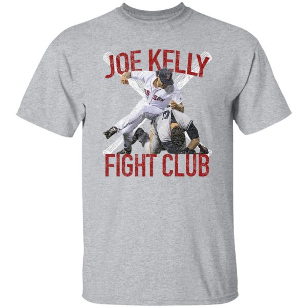 Joe Kelly Fight Club Boston Baseball T-Shirt