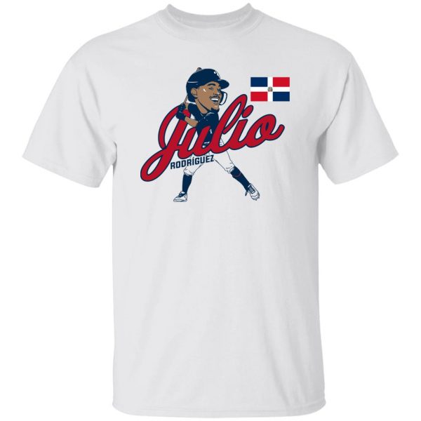 Julio Rodriguez Dr Caricature Seattle Mariners shirt in 2023