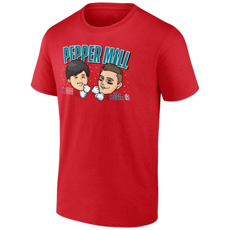 PEPPER MILL SHIRT Shohei Ohtani x Lars Nootbaar Ellie Shirt