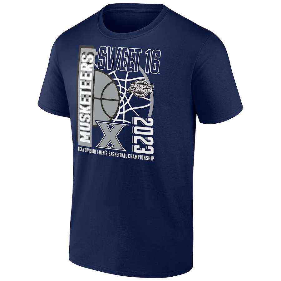 Xavier Musketeers 2023 NCAA Men's Basketball Tournament March Madness ...