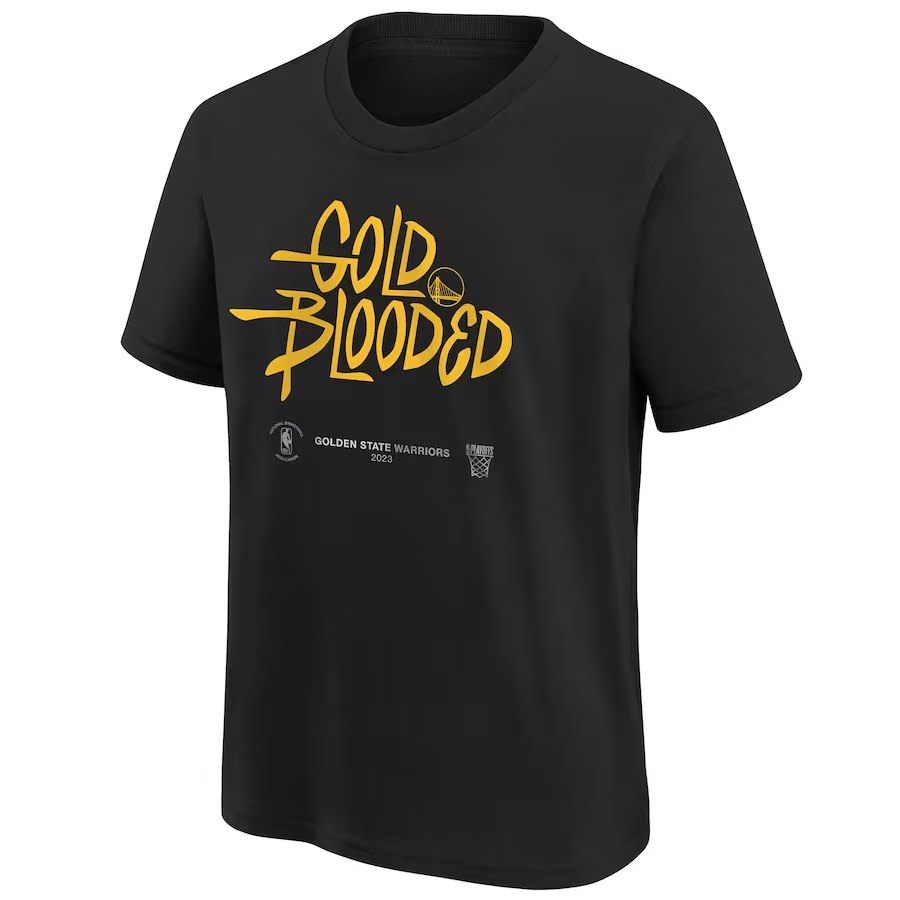 GOLD BLOODED SHIRT Golden State Warriors, 2023 NBA Playoffs - Ellie Shirt
