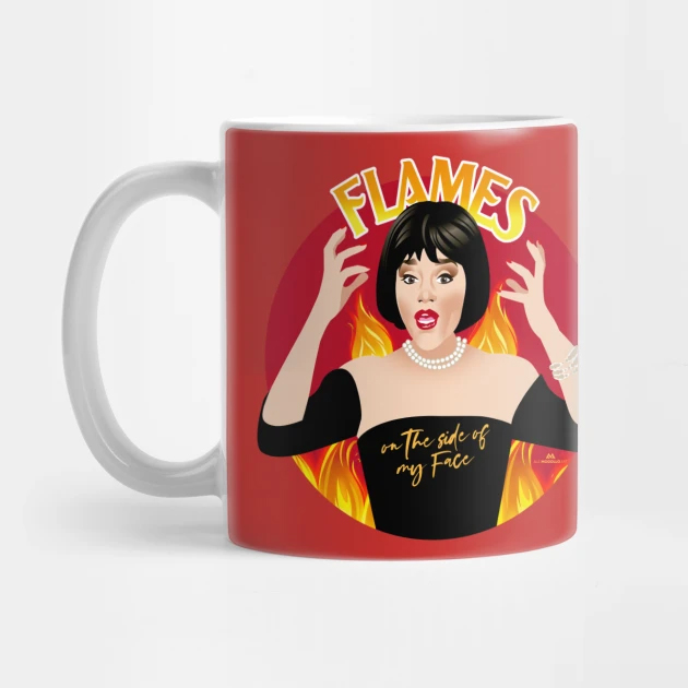 flames-on-the-side-of-my-face-mug-ellie-shirt