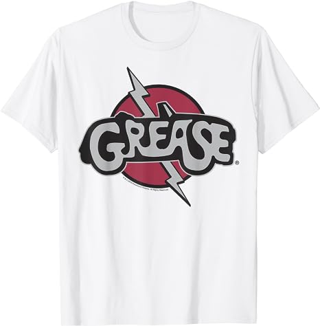 Grease Title Logo Patch T-Shirt - Ellie Shirt