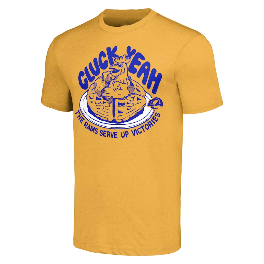 Nice los Angeles Rams Cluck Yeah The Rams Serve up victories shirt -  Limotees