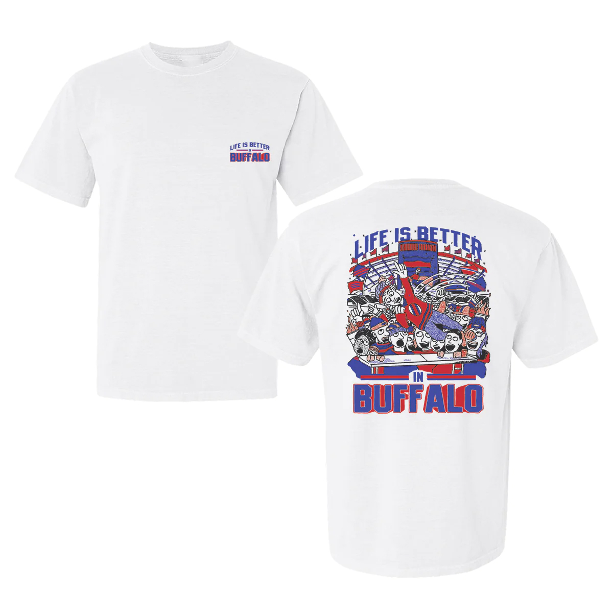 Life Is Better In Buffalo Bills Shirt - Limotees