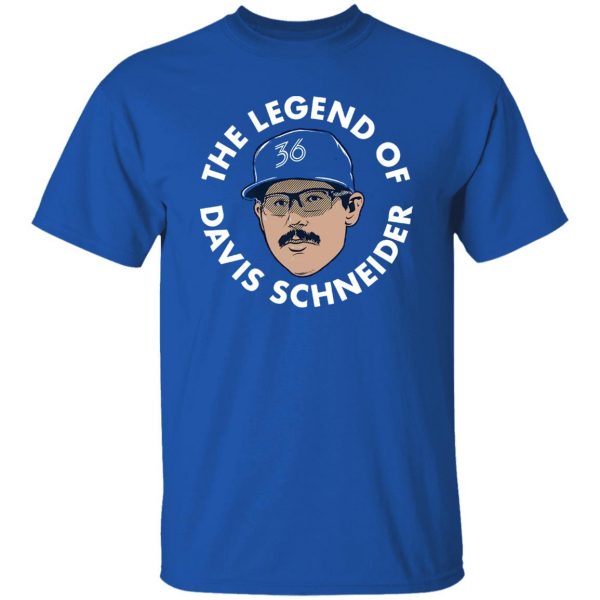 The Legend of Davis Schneider Blue Jays Comfort Colors Shirt - Bring Your  Ideas, Thoughts And Imaginations Into Reality Today