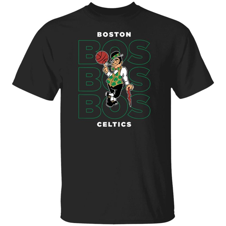Boston Stacked City Logo Shirt - Ellie Shirt